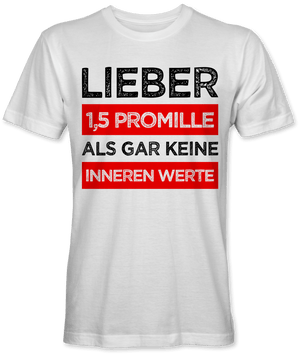 Lieber 1,5 Promille