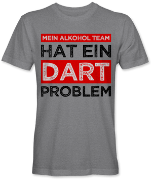 Mein Alkohol Team hat ein Dart Problem