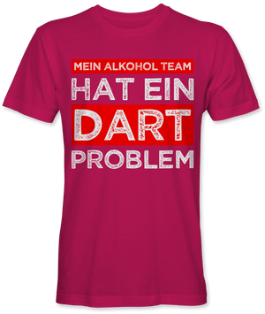 Mein Alkohol Team hat ein Dart Problem