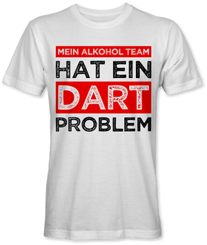 Mein Alkohol Team hat ein Dart Problem