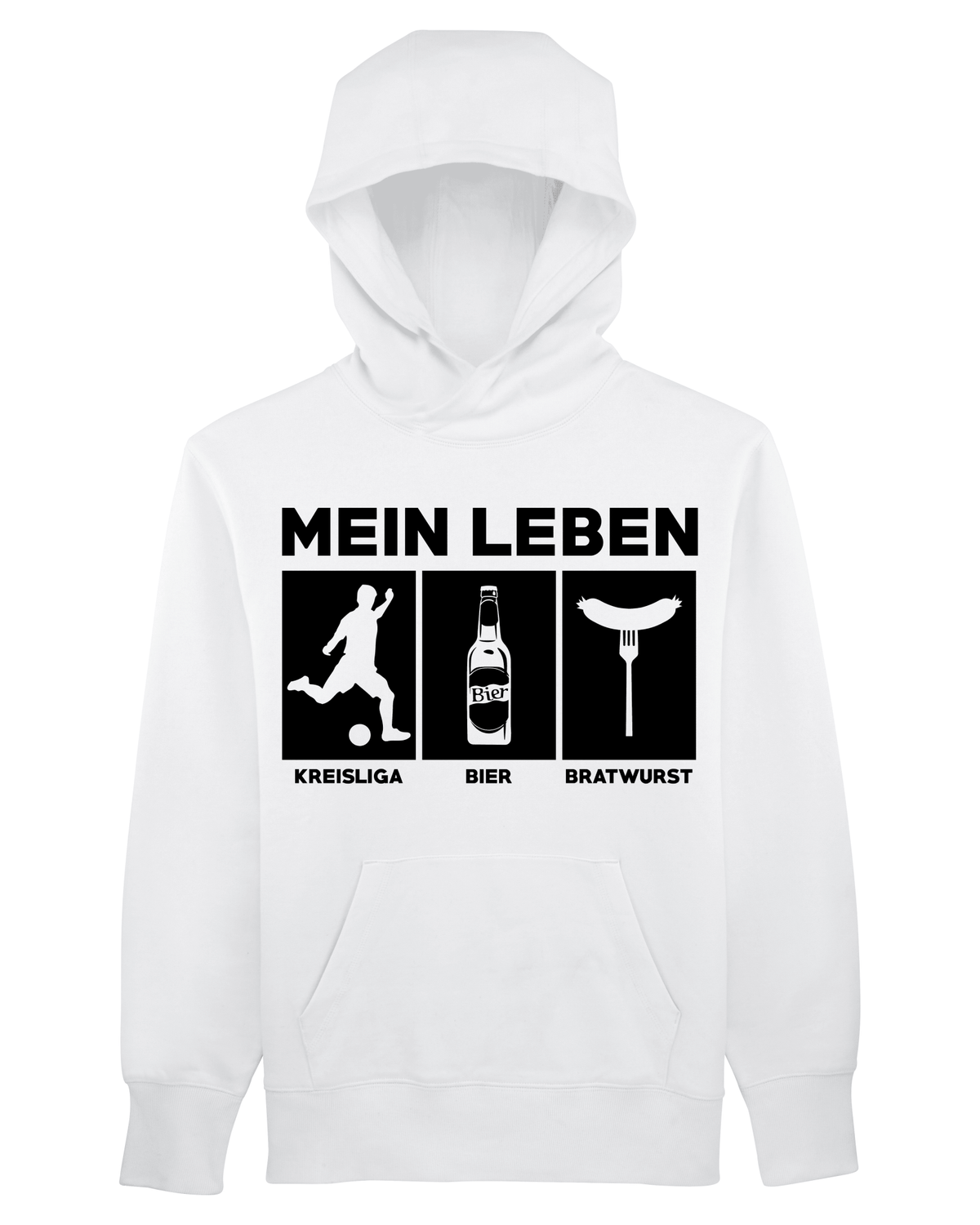Mein Leben Premium Hoodie Hoodie - Kreisligahelden.de