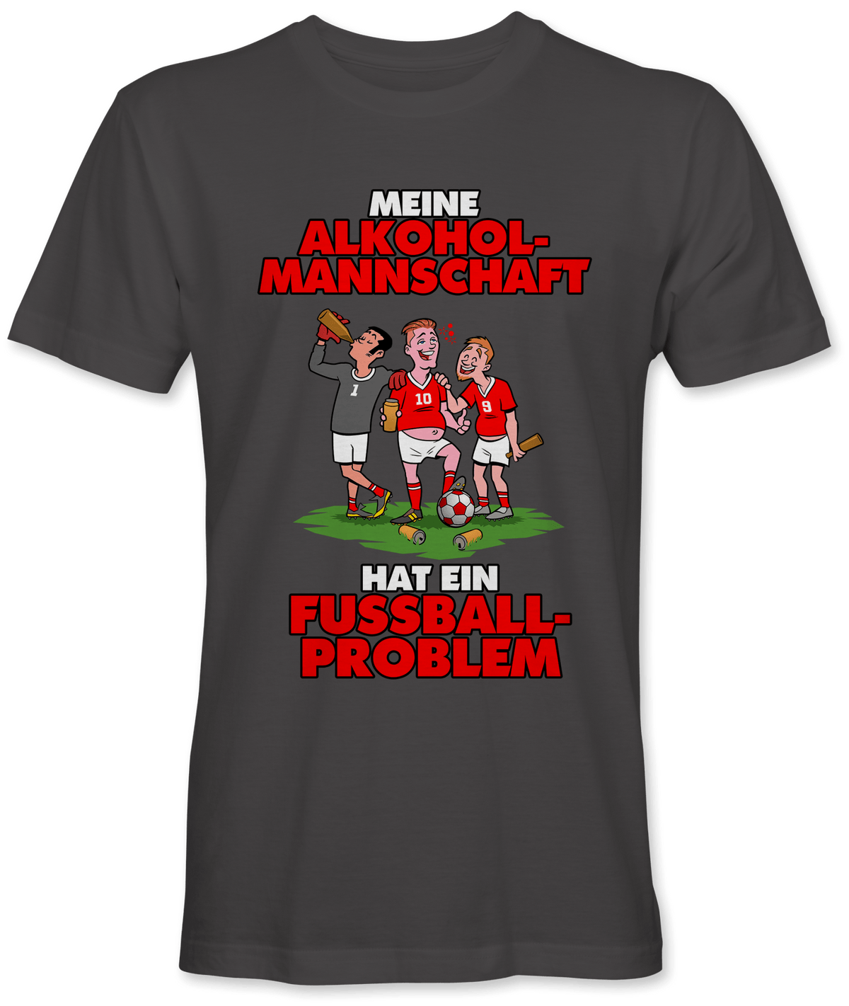 Meine Alkoholmannschaft hat ein Fussball Problem