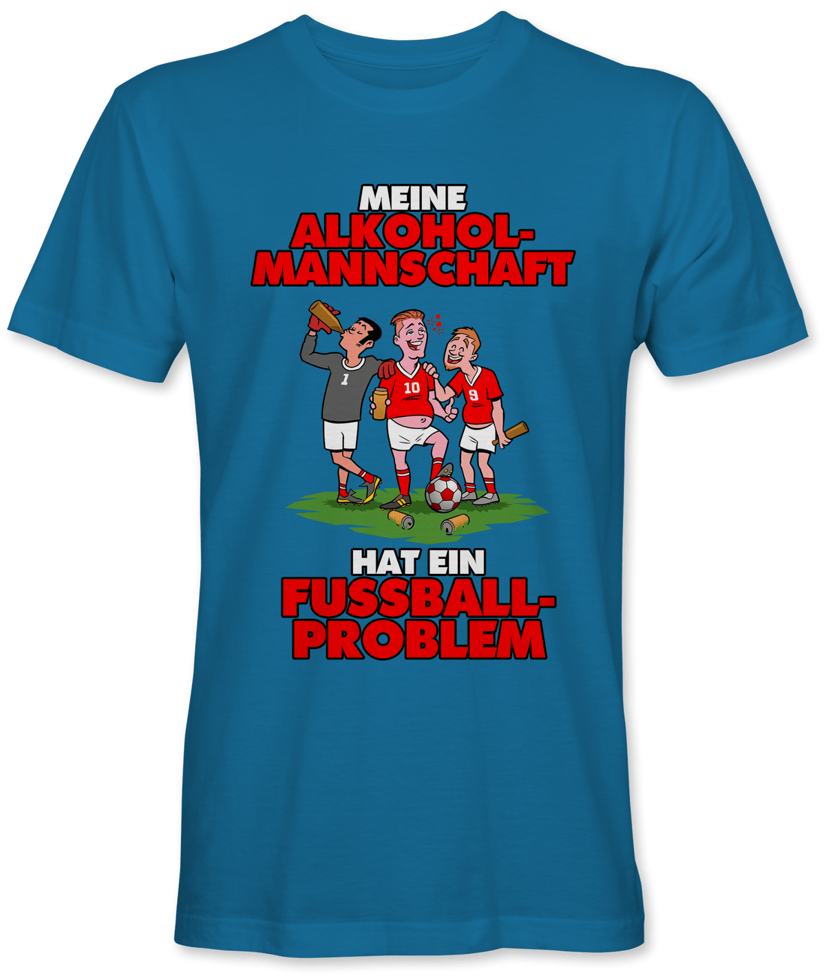 Meine Alkoholmannschaft hat ein Fussball Problem