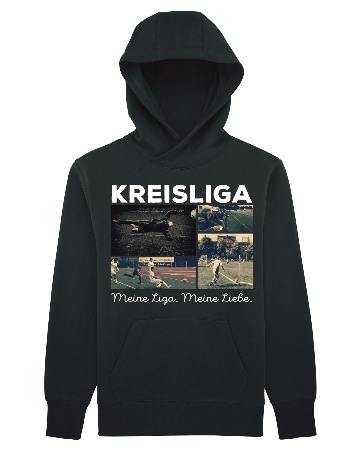 Meine Liga. Meine Liebe. Premium Hoodie Hoodie - Kreisligahelden.de