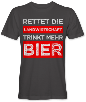 Rettet die Landwirtschaft Spruch