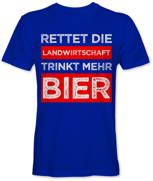 Rettet die Landwirtschaft Spruch