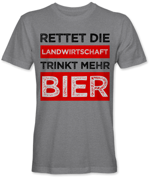 Rettet die Landwirtschaft Spruch