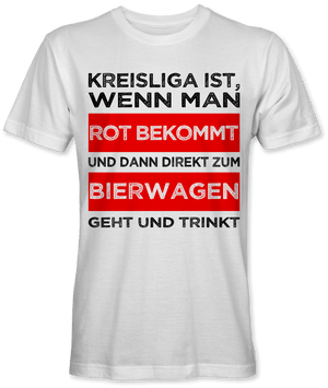 Rot und ab zum Bierwagen