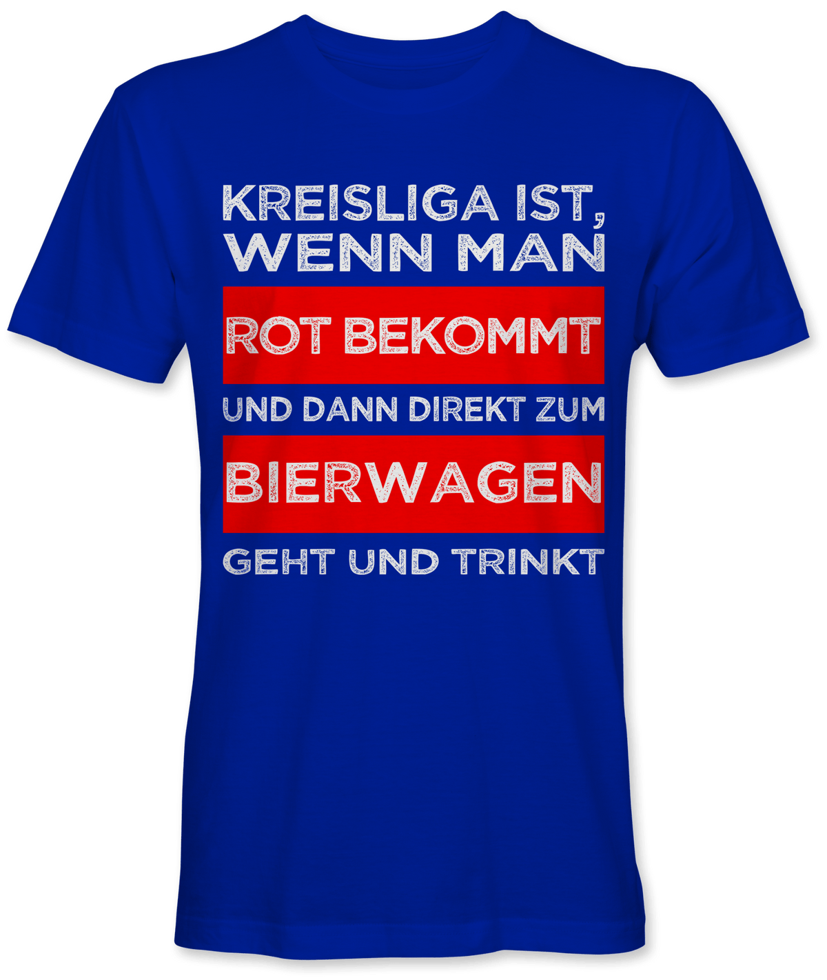 Rot und ab zum Bierwagen