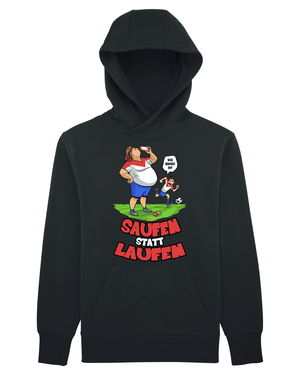 Saufen statt laufen Premium Hoodie Hoodie - Kreisligahelden.de