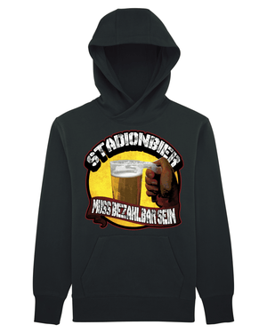 "Stadionbier muss bezahlbar sein" Casual-Style Premium Hoodie - Kreisligahelden