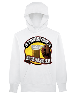 "Stadionbier muss bezahlbar sein" Casual-Style Premium Hoodie - Kreisligahelden