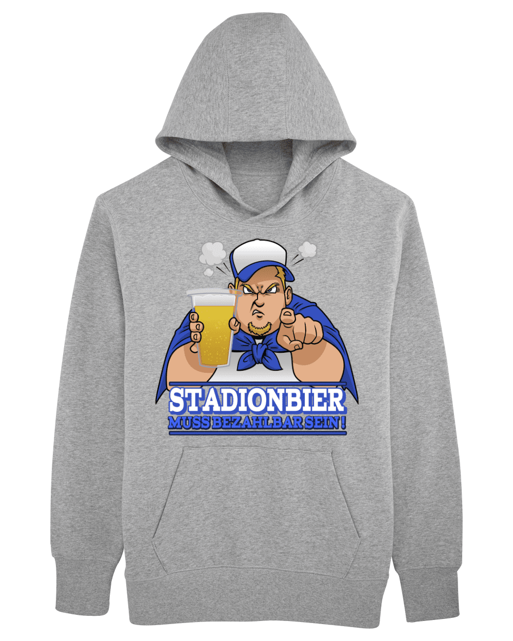 Stadionbier muss bezahlbar sein Premium Hoodie T-Shirt - Kreisligahelden.de