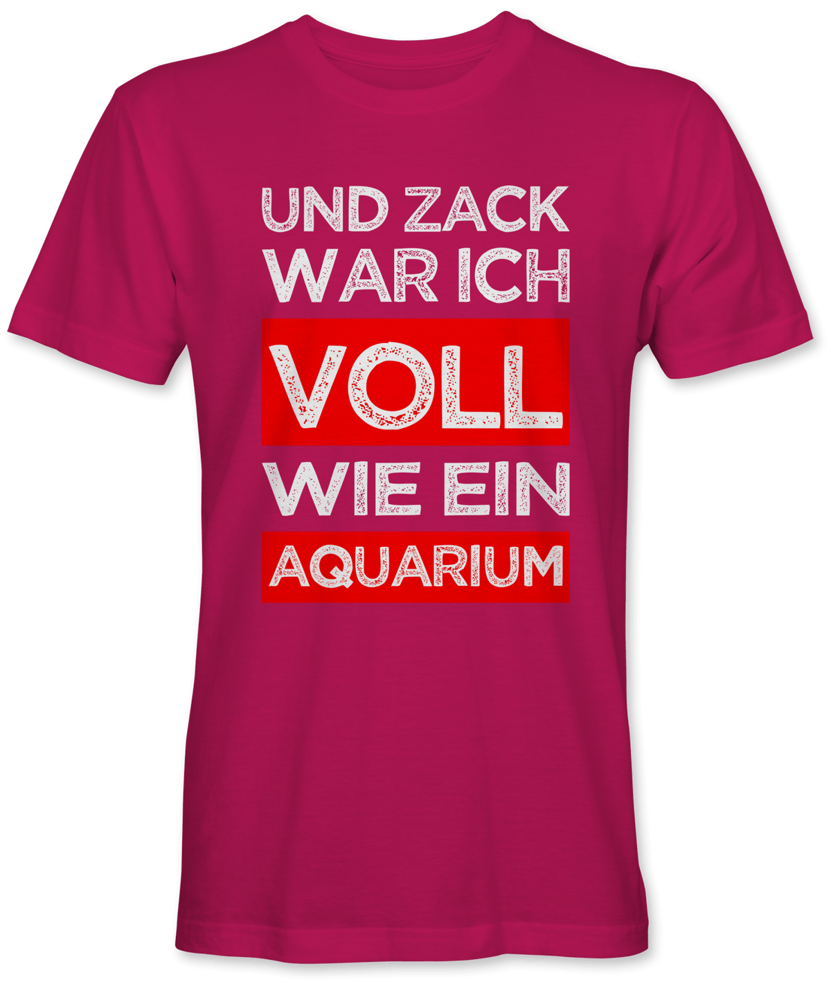 Voll wie ein Aquarium