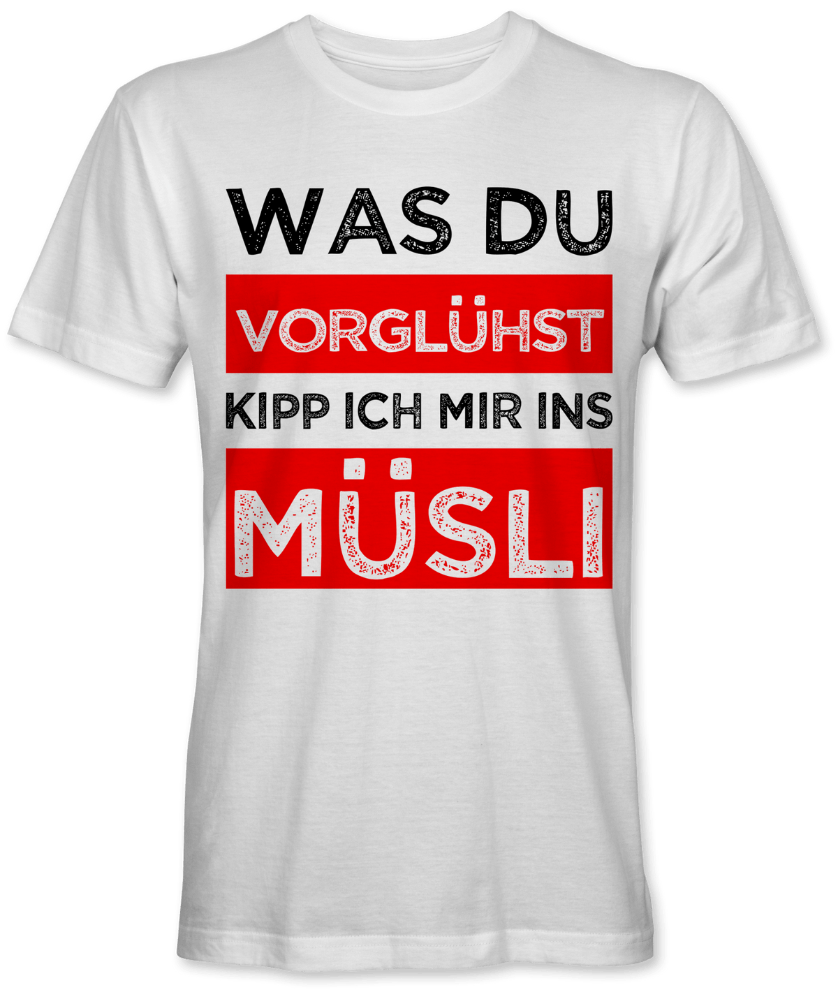 Was du vorglühst kipp ich mir ins Müsli
