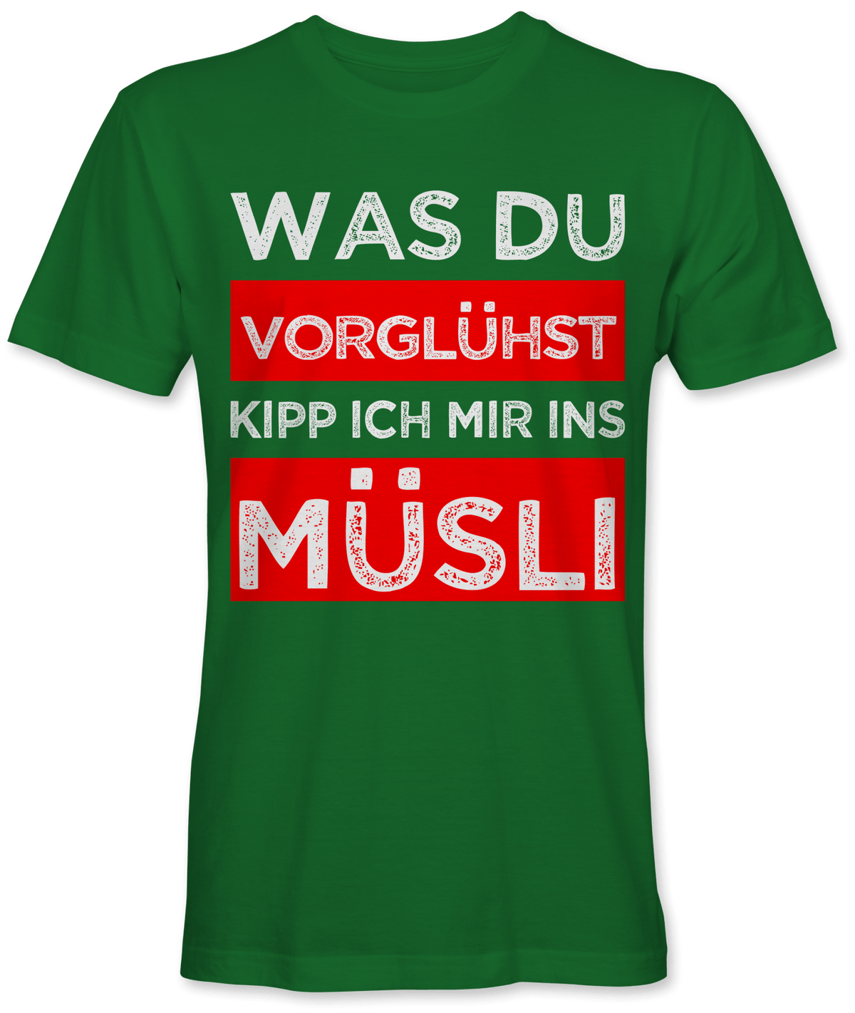 Was du vorglühst kipp ich mir ins Müsli