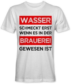 Wasser schmeckt erst nach der Brauerei