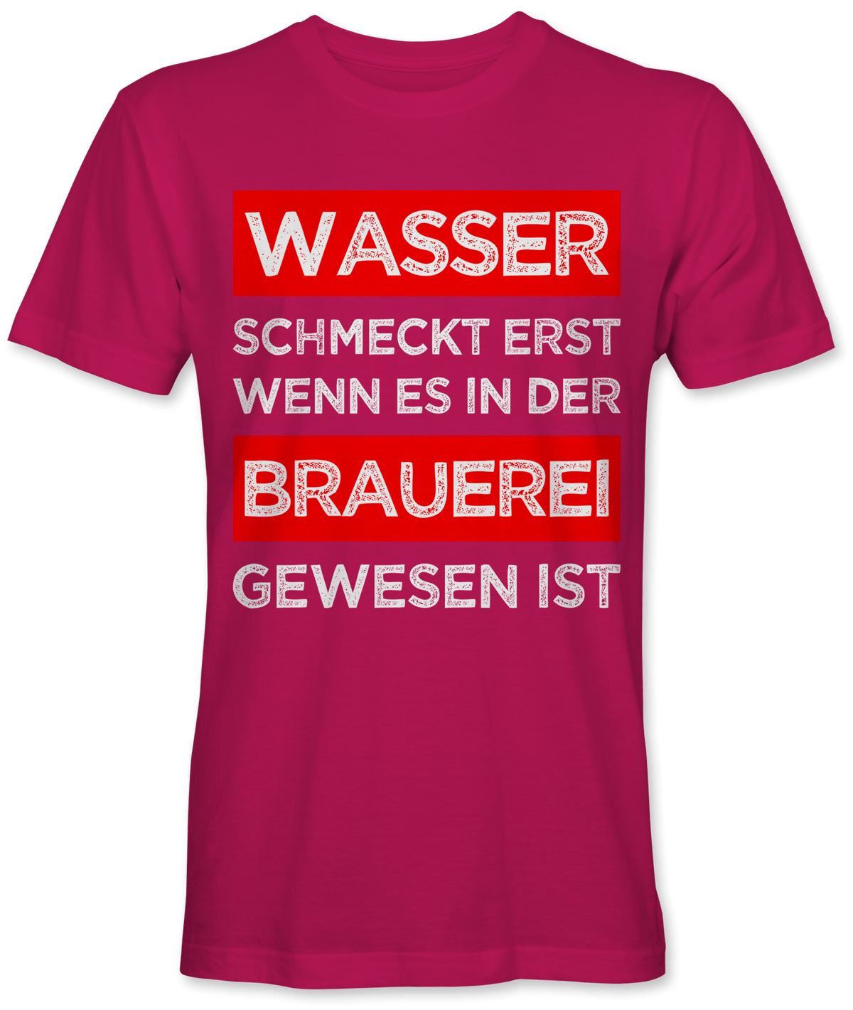 Wasser schmeckt erst nach der Brauerei