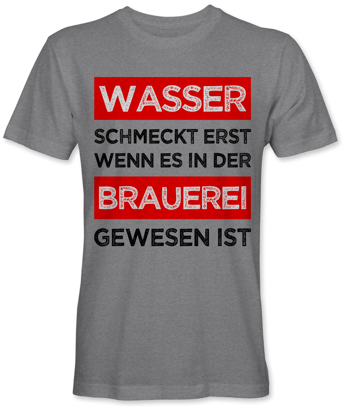 Wasser schmeckt erst nach der Brauerei