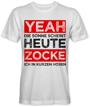 Zocken in kurzen Hosen