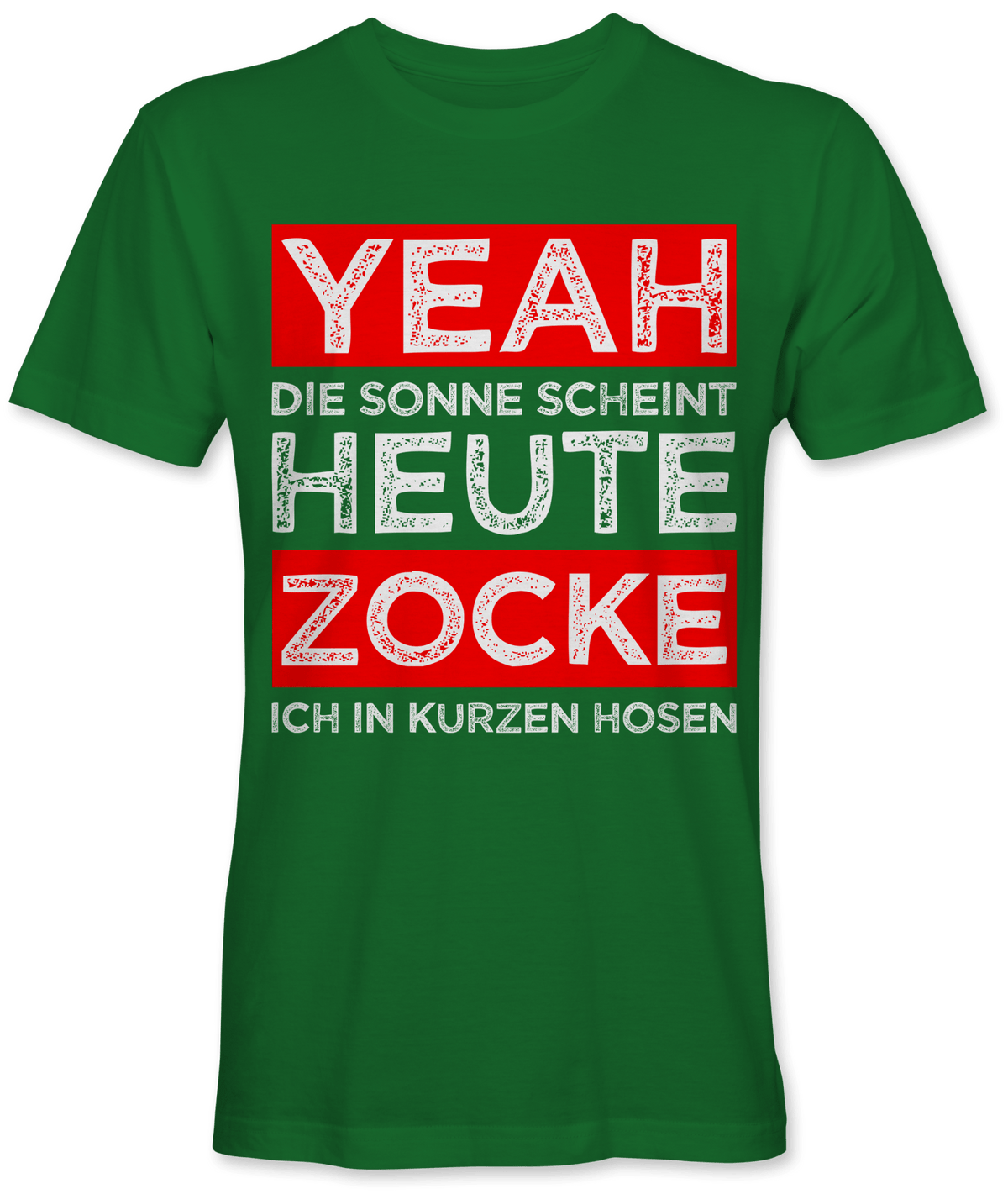 Zocken in kurzen Hosen