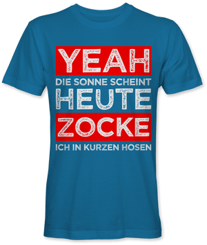 Zocken in kurzen Hosen